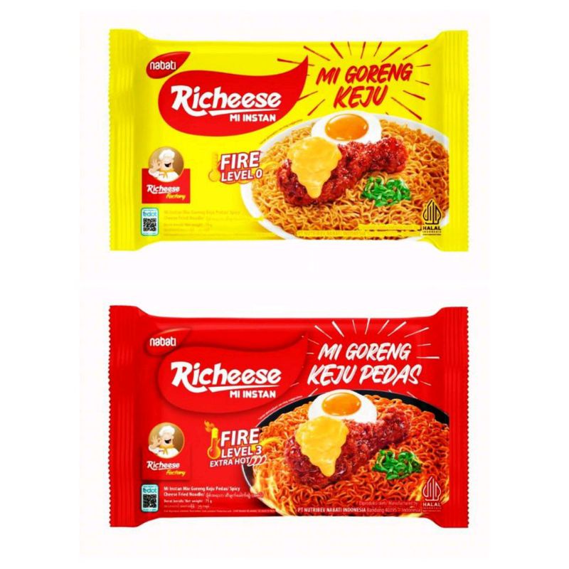 [Ready] Spicy Fried Richeesemie / Spicy Richeese Ramenmie / Richeese Fried Cheesemie Level 0-3-5