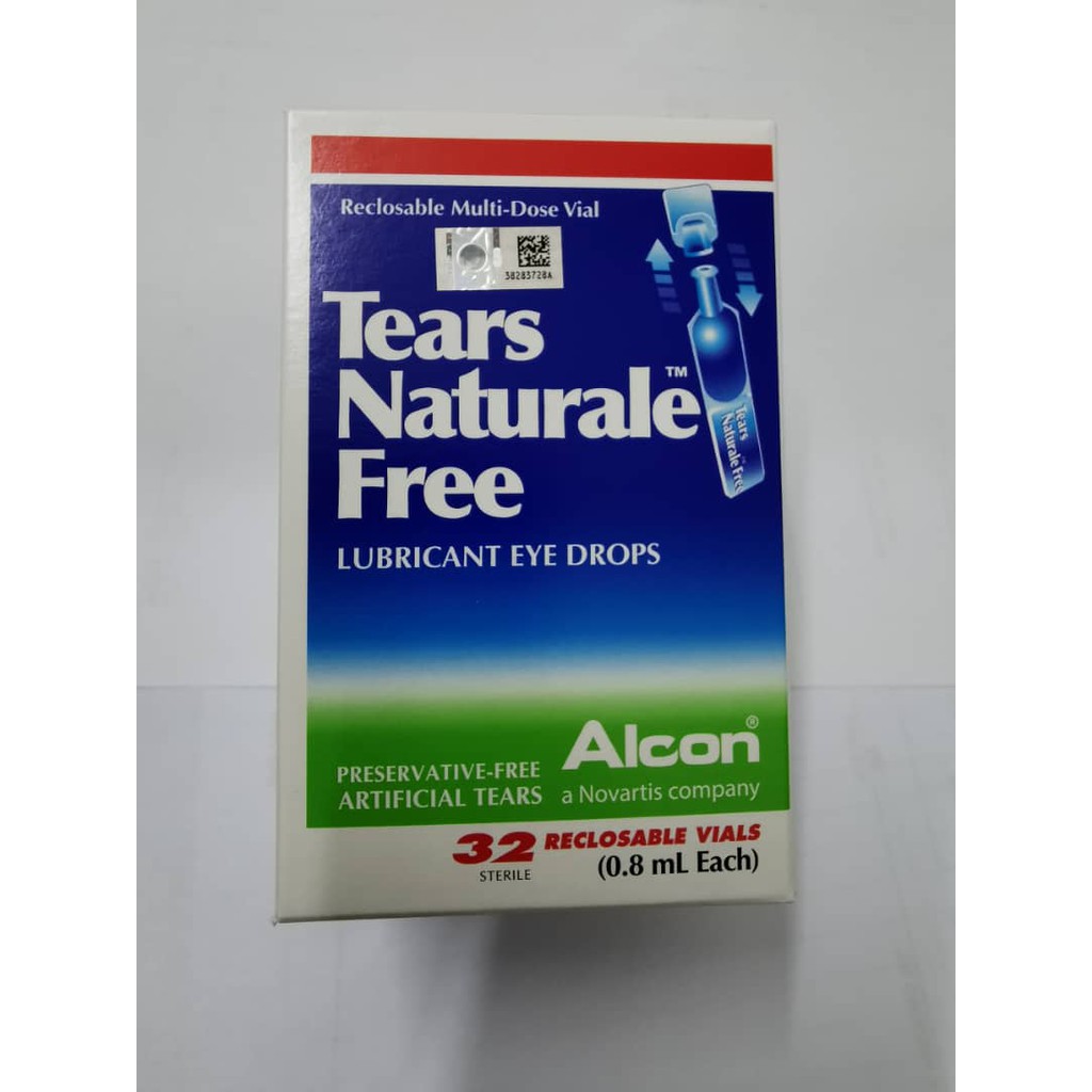 Alcon Tears Naturale Free (32 Vials x 0.8ml) Exp 09/2022 | Shopee Malaysia