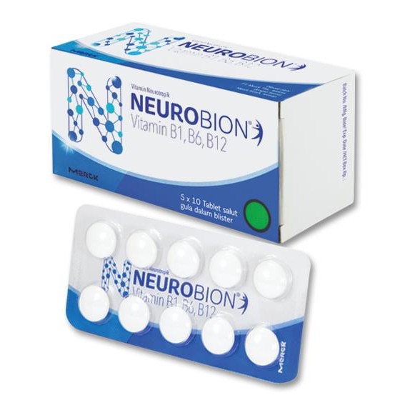 Neurobion Vitamin B1 B6 B12 Tablet Vitamin Saraf Sengal Sengal Dan Sakit Badan Shopee Malaysia