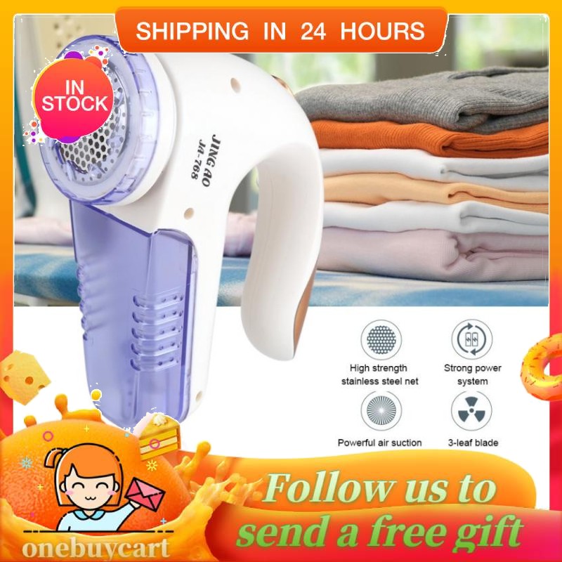 Electric Fabric Clothes Sweater Lint Remover Fuzz Shaver Removing Machine Shopee Malaysia
