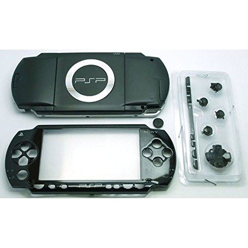 Sony Psp Fat 1000 1001 1002 1006 Series Housing Back Cover With Fullset Black Shopee Malaysia