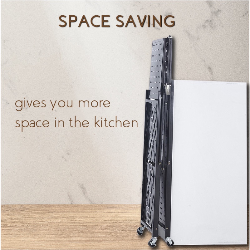 FINSSO: Space Saving Kitchen Storage Rack