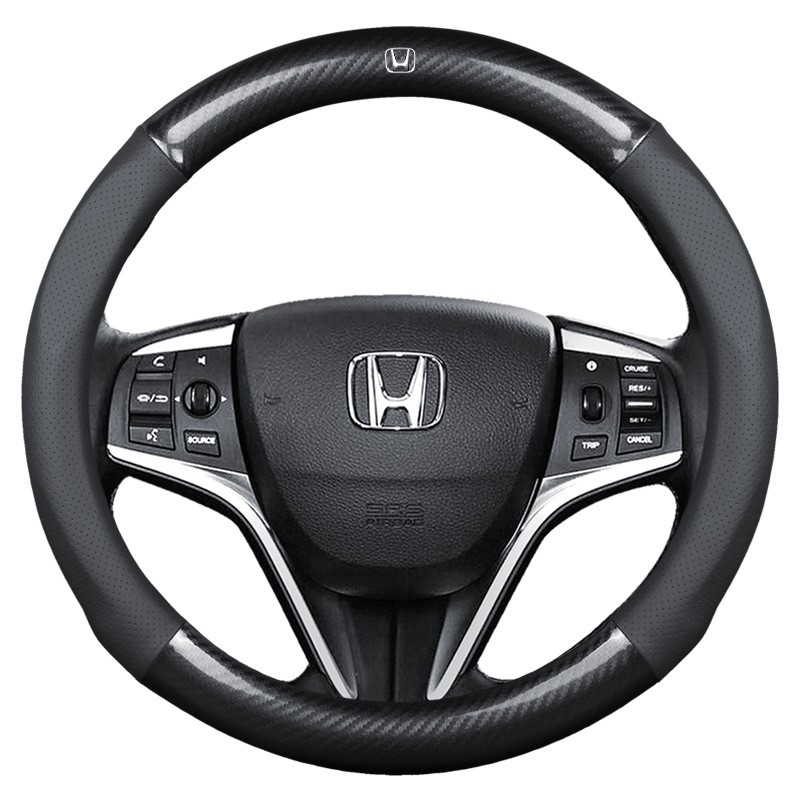 HONDA Car Steering Wheel Cover 38cm for Accord HRV CRV XRV Civic City