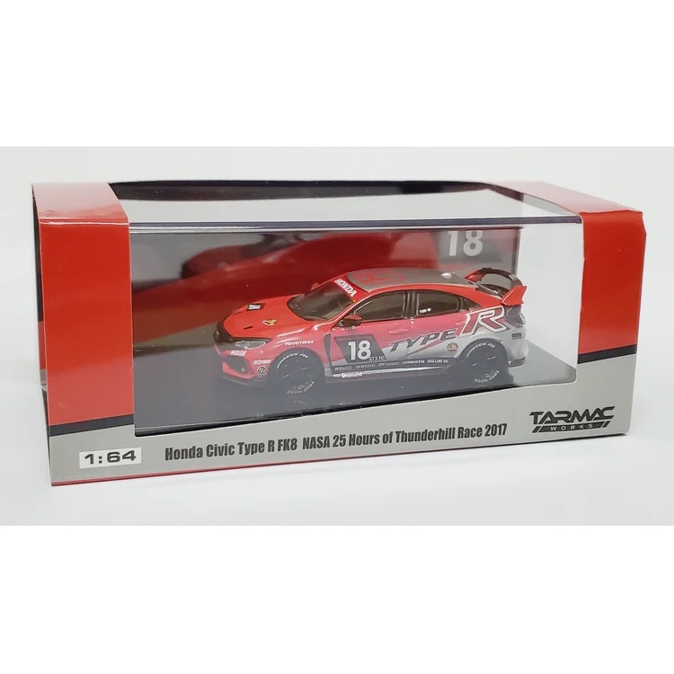 Tarmac works Honda Civic FK8 Type R NASA 25 hours of Thunderhill Race 2017