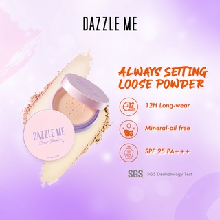 DAZZLE ME Always Setting Loose Powder SOFT & SMOOTH 6g | Shopee Malaysia