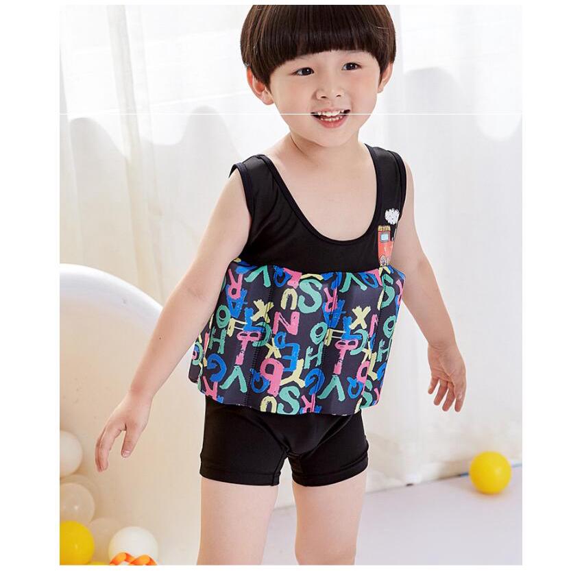 Kids Girls Boys  Floating Couplet Swimming Suit Short 