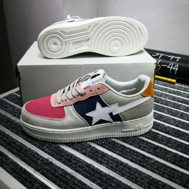 nike air force one x bape