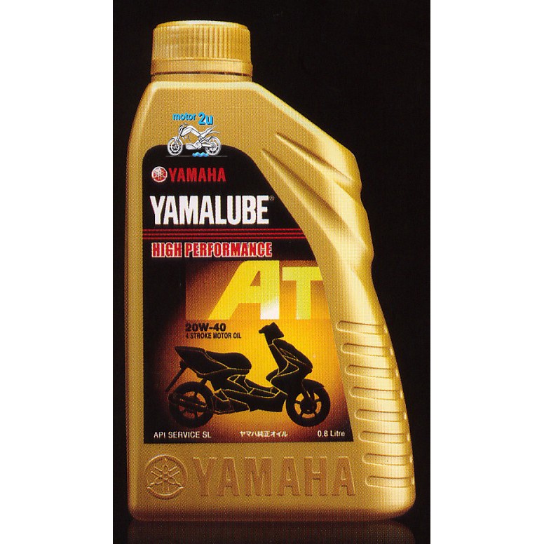 Yamaha Yamalube 4AT Oil 20W40 Stroke Motor Oil 0.8L SCOOTER Engine Oil