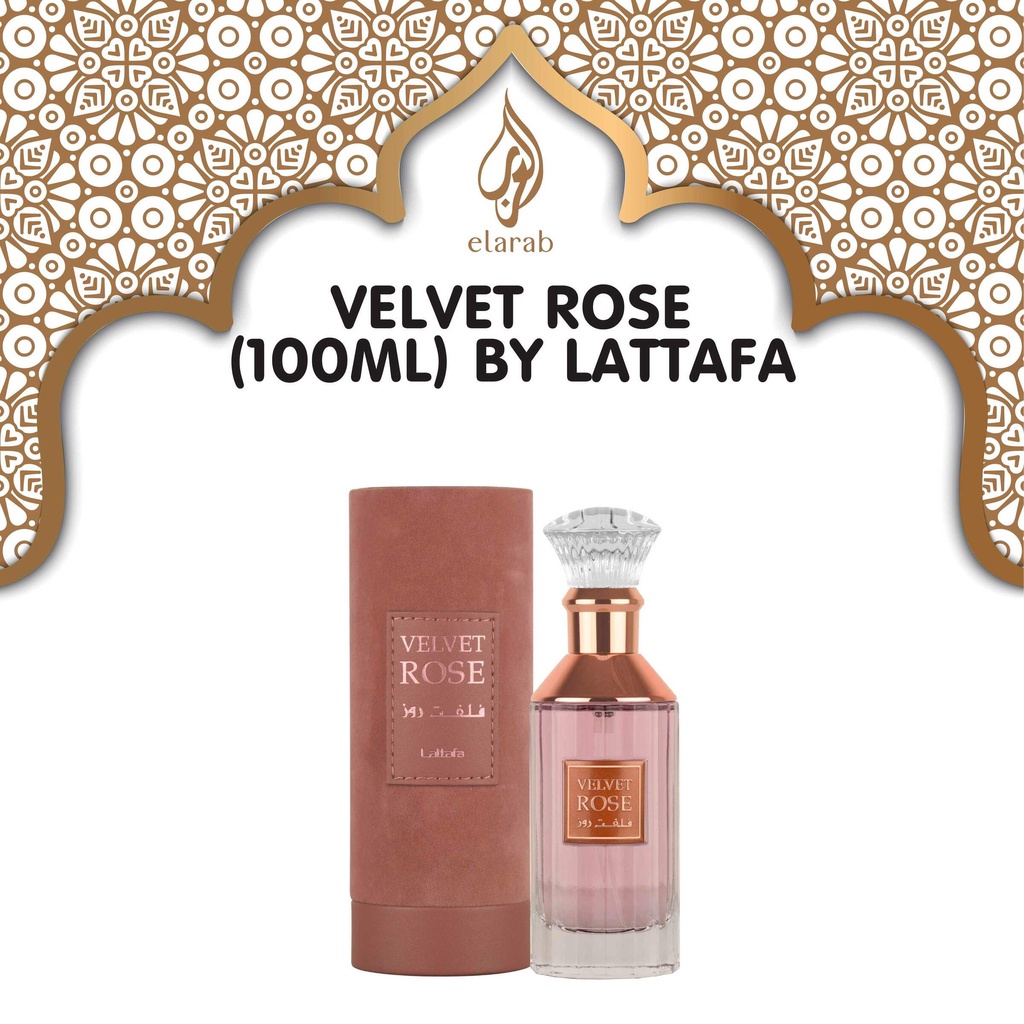 VELVET ROSE BY LATTAFA 100ml EDP | Shopee Malaysia