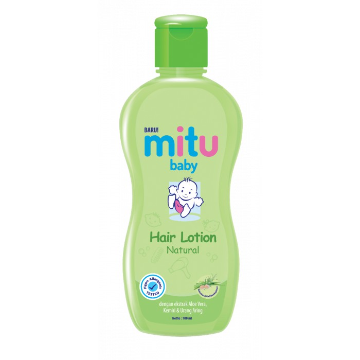Mitu Baby Hair Lotion Natural 100ml Baby Hair Oil Lotion Baby Hair Care