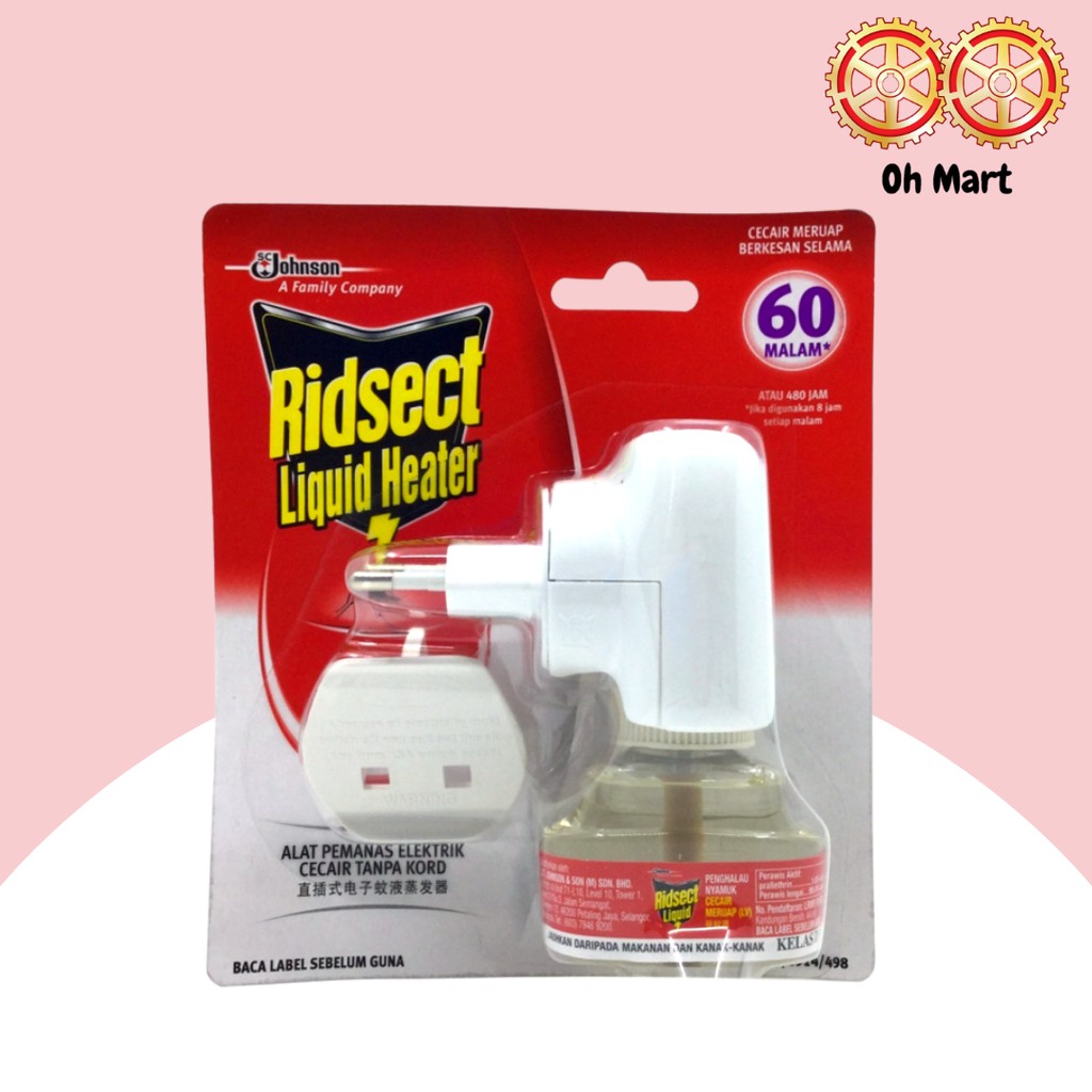 Ridsect Liquid Heater/Alat pemanas elektrik 60 nights Shopee Malaysia