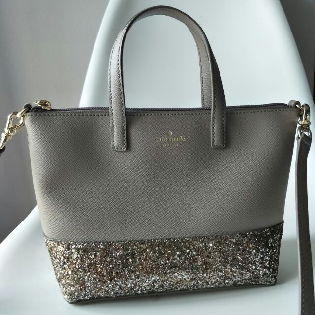 Kate Spade Ina Greta Court Glitter Crossbody Bag Top Handle Handbag |  Shopee Malaysia