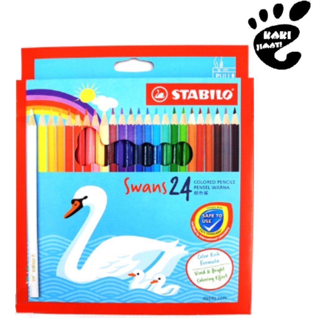 24 colour pencil set