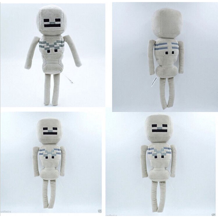 minecraft skeleton plush