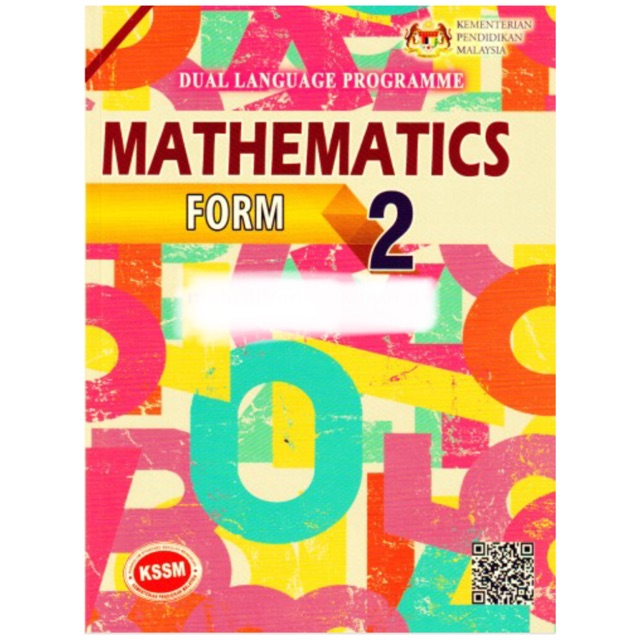 Buku Teks Mathematics Form 2 Dual Language Programme Shopee Malaysia
