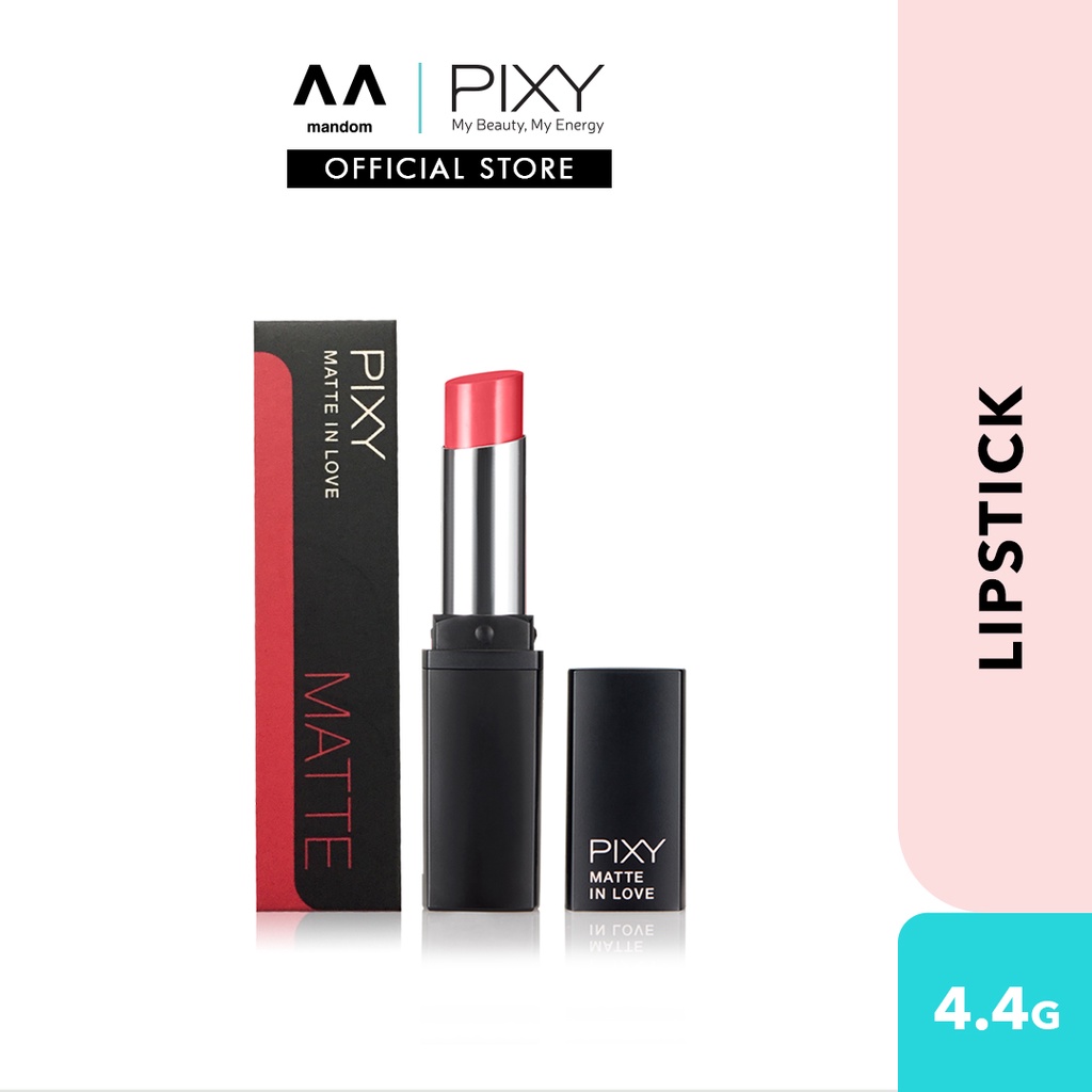 *Expiry Feb 2022 PIXY Matte In Love 4.4g (lipstick, lipstick matte, lip