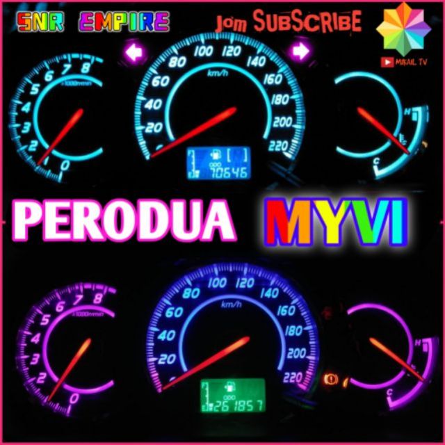 5biji Led Meter Light Perodua Myvi Shopee Malaysia