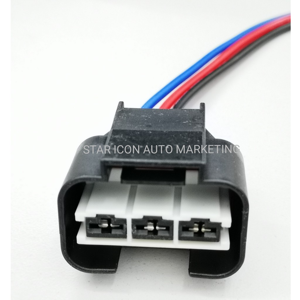 Hyundai Elantra i10 Sonata Condenser Fan Motor Socket Connector (3pin) Shopee Malaysia