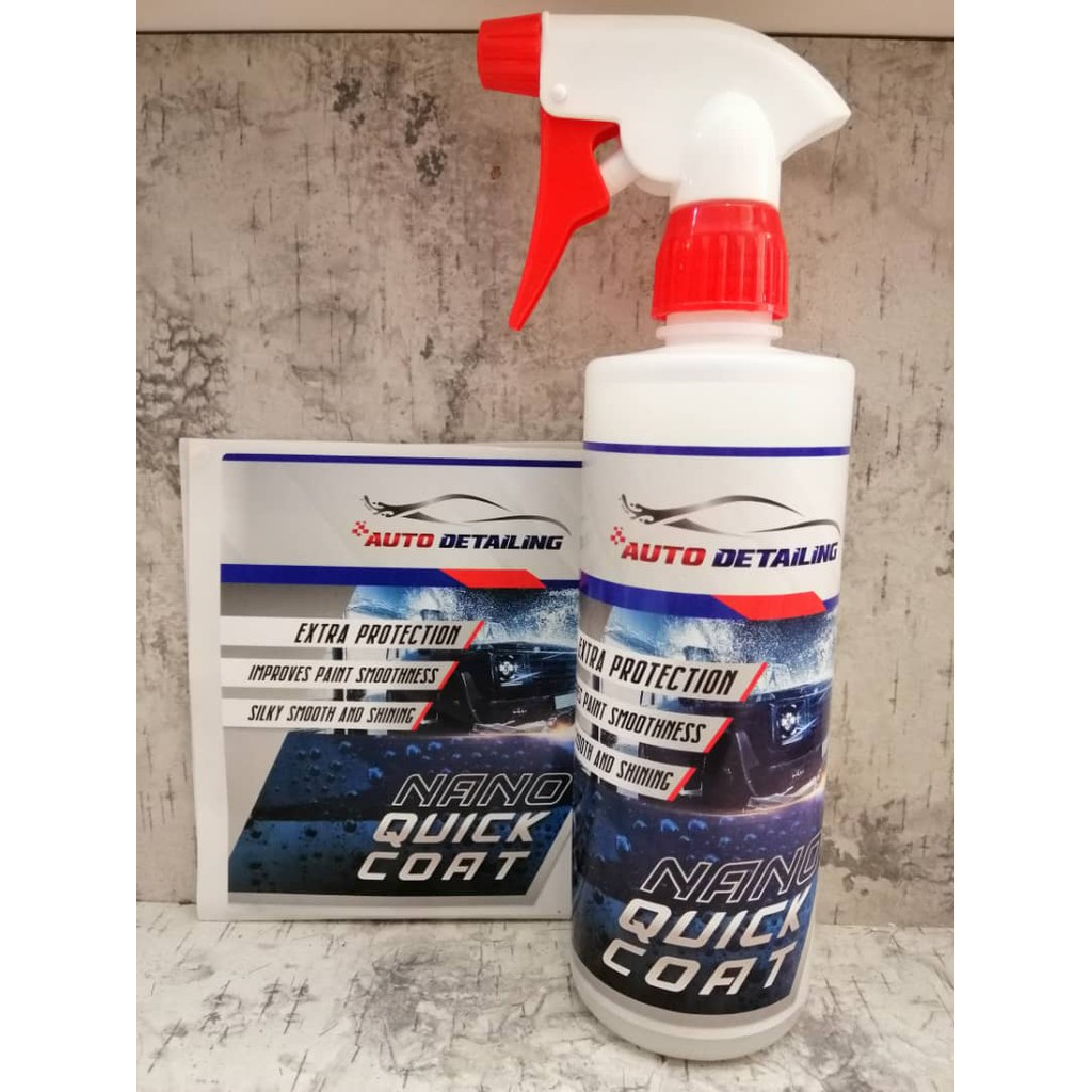 READY STOCK】Car Care Nano Spray Coating Nano Quick Coating Water 