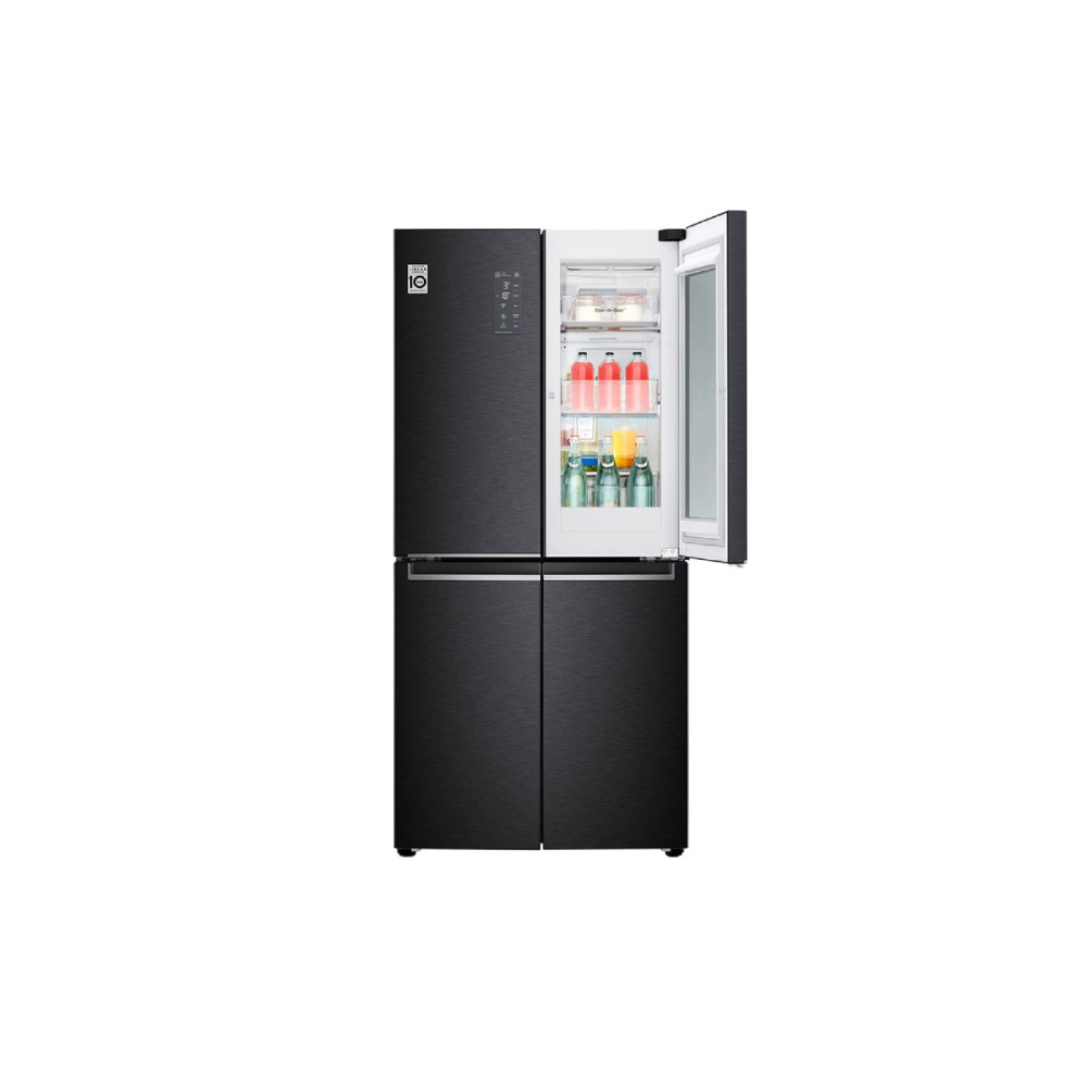 Lg Instaview Door In Door 594l Refrigerator With Inverter Linear Compressor Matte Black Gc Q22ftqkl Nett Capacity 458l Shopee Malaysia