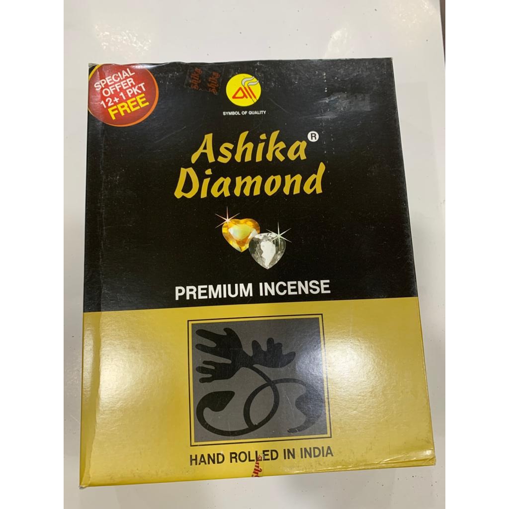 Download ASHIKA'S DIAMOND INCENSE STICK 1 BOX =13 PACKET =156 STICK ...