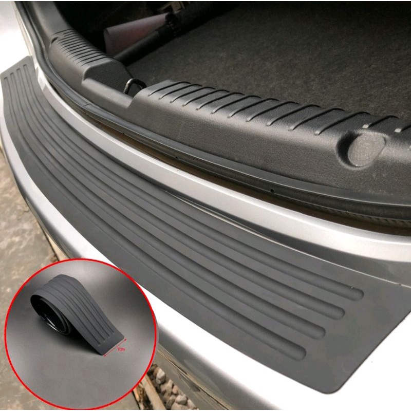 90cm Car Trunk Rear Bumper Protector Rubber Cover Guard Pad