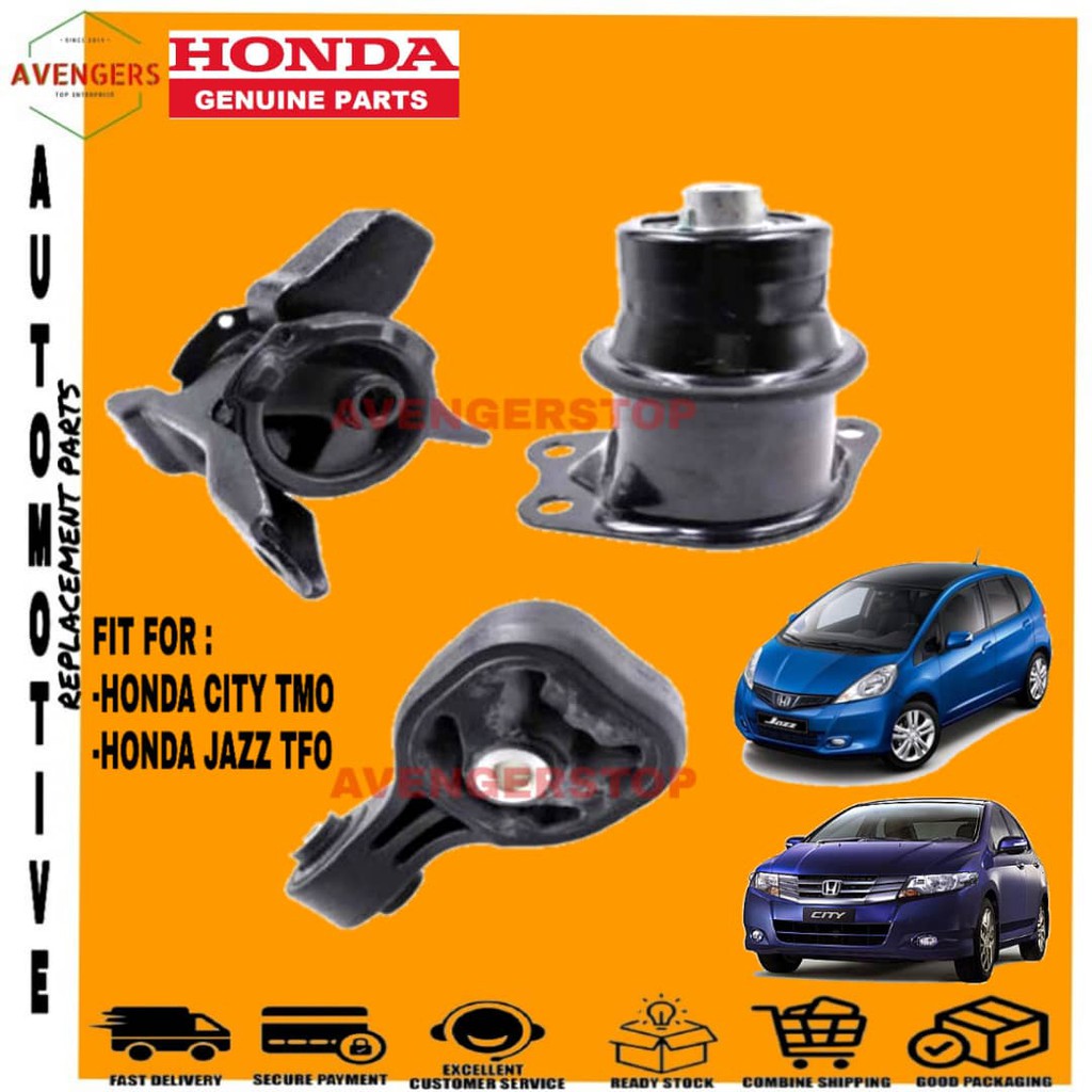 HONDA CITY TMO JAZZ TFO ENGINE MOUNTING KIT 100% ORIGINAL  Shopee 