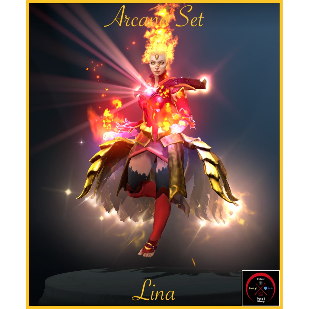 Dota 2 Lina Arcana Set