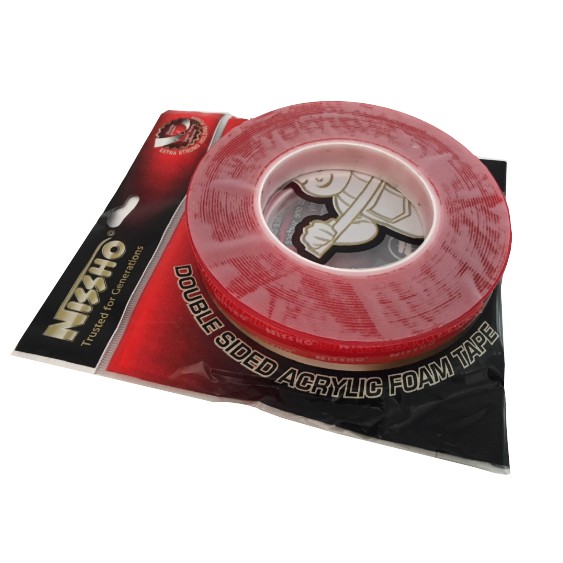 100 Original Nissho Double Sided Acrylic Foam Tape 10mmx8m 18mmx10m Strong Adhesive Shopee Malaysia