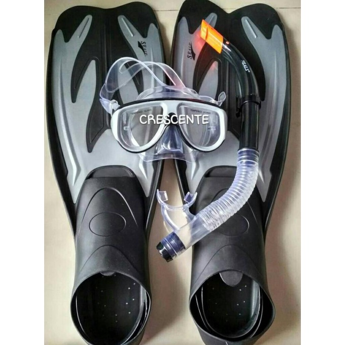 Snorkeling Tool Set / SNORKLING / SEAL / DIVING + SNORKEL + FIN / Leg