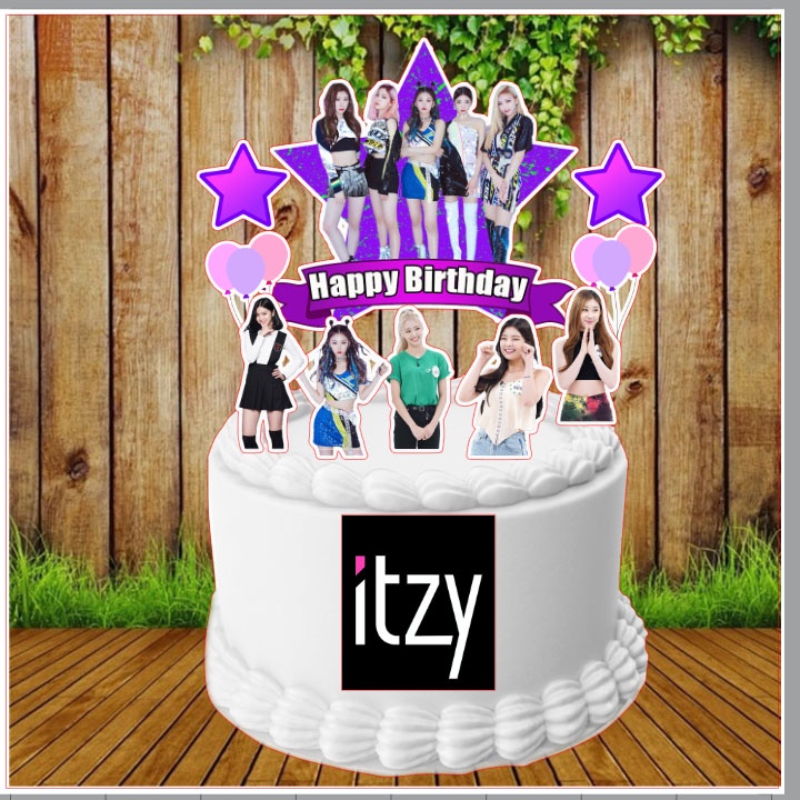 Itzy Kpop Cake Topper 001 | Shopee Malaysia