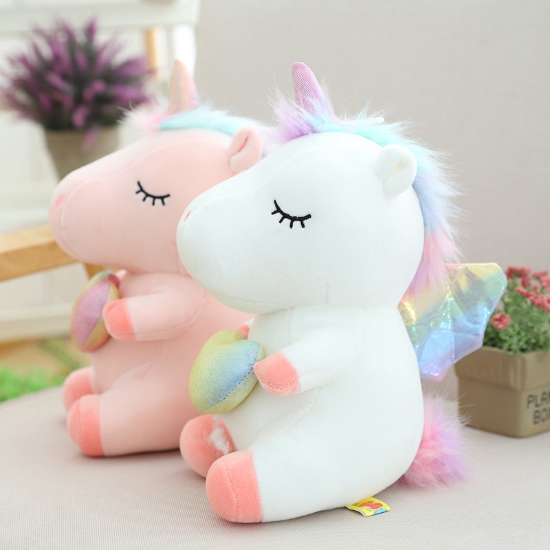 valentine unicorn stuffed animal