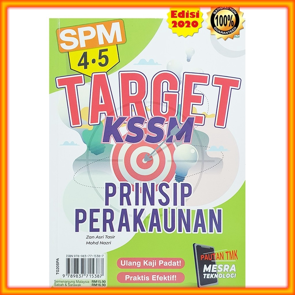 Buku Rujukan Target Kssm Spm Prinsip Perakaunan Shopee Malaysia