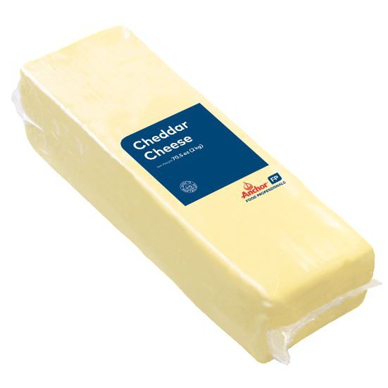 Cheese cheddar block