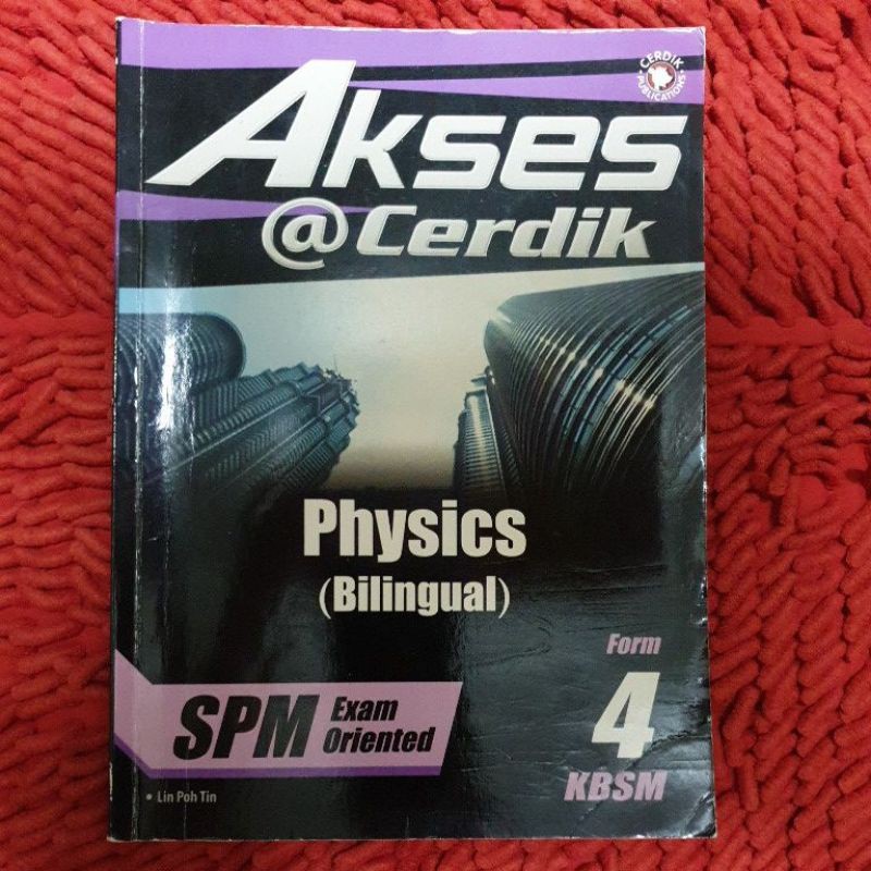 SPM FORM 4 PHYSICS EXERCISE BOOK BILINGUAL KBSM | Shopee Malaysia