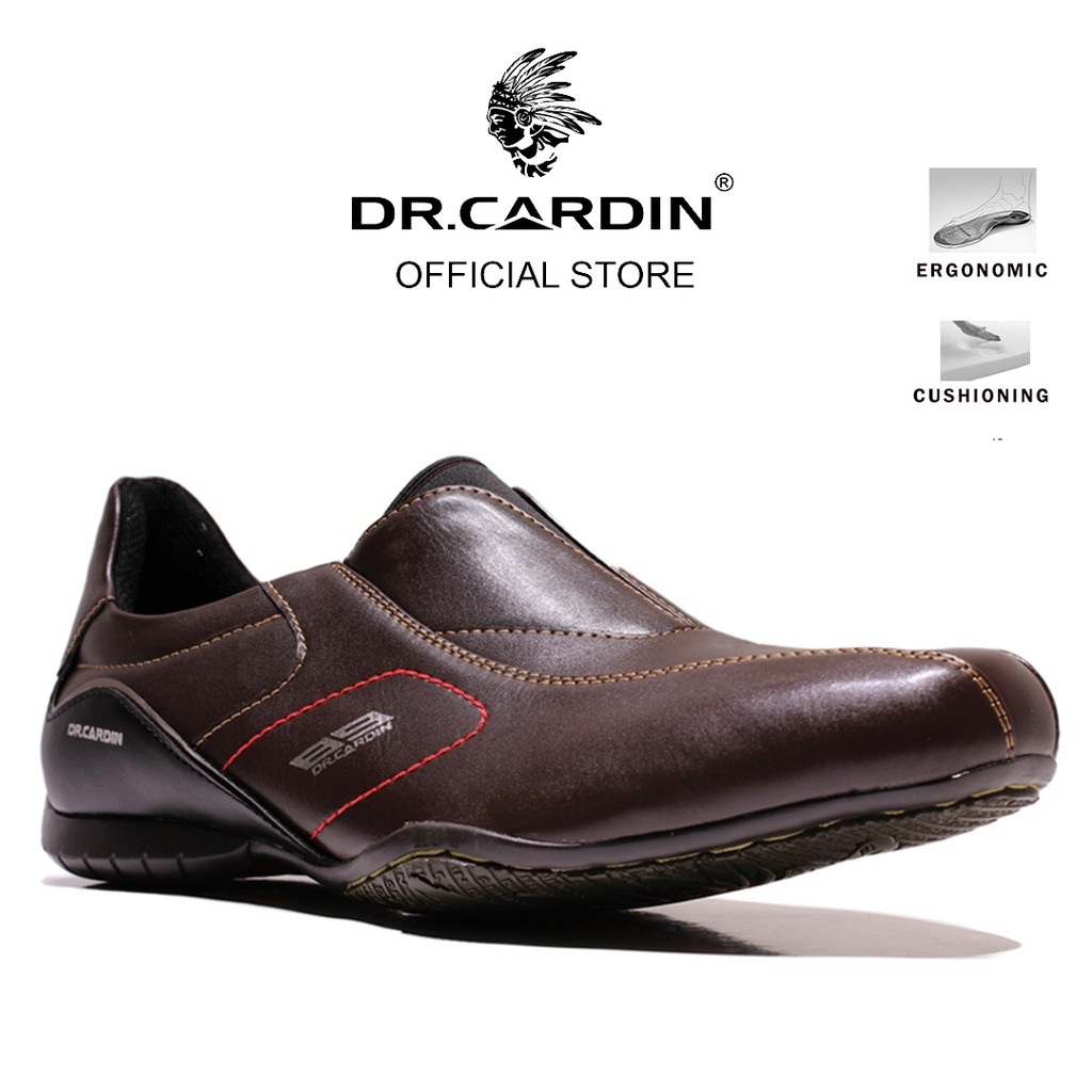 Dr Cardin Men Jetaire Comfort Faux Leather SlipOn Shoe CBU60971