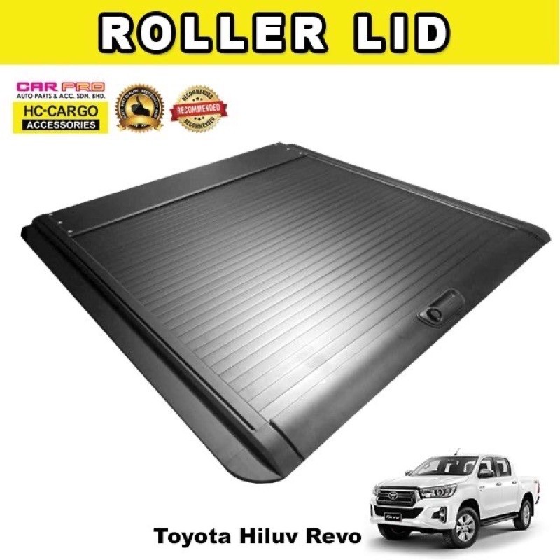 Toyota Hilux Revo EC-CARGO Roller Lid /Roller Shutter (can use with bar ...