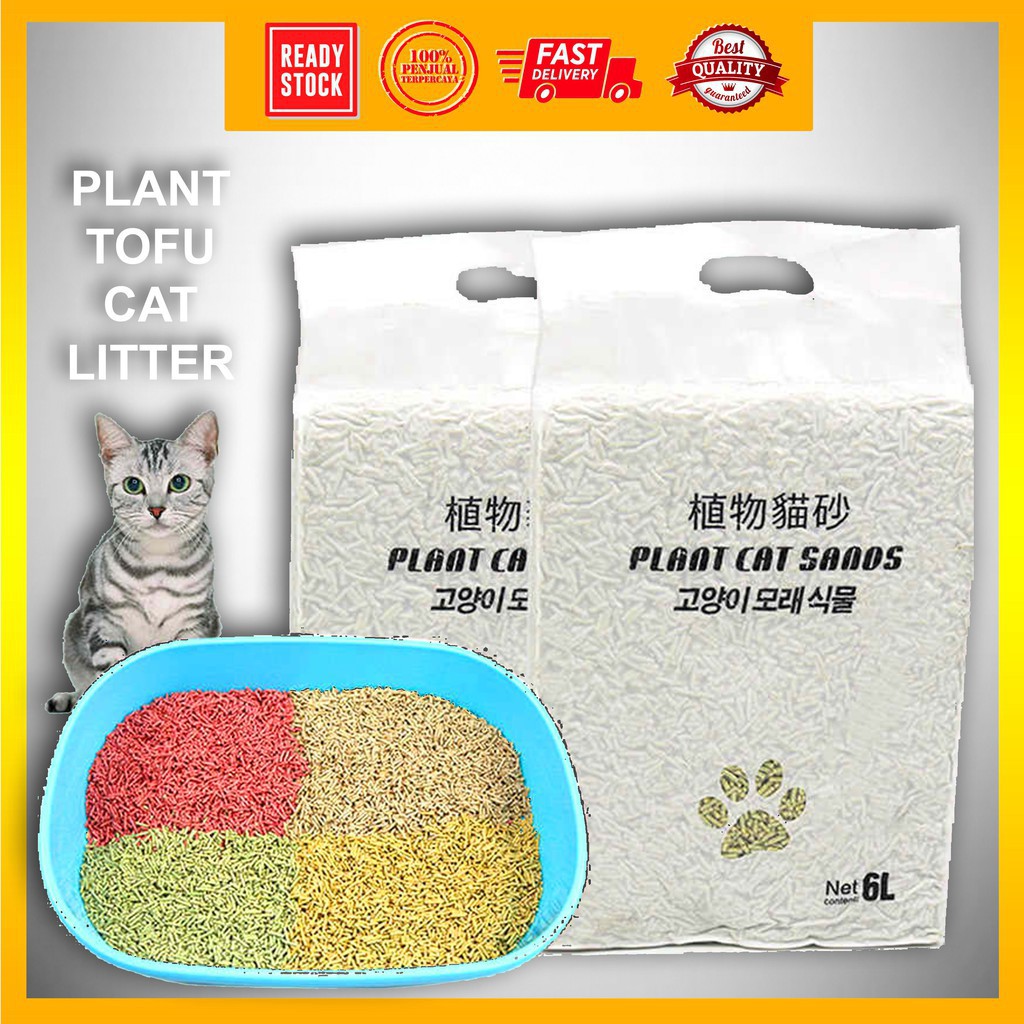 ☃┇(SUPER CHEAP) 6 Liter Super Economy TOFU Cat Litter /Cat 