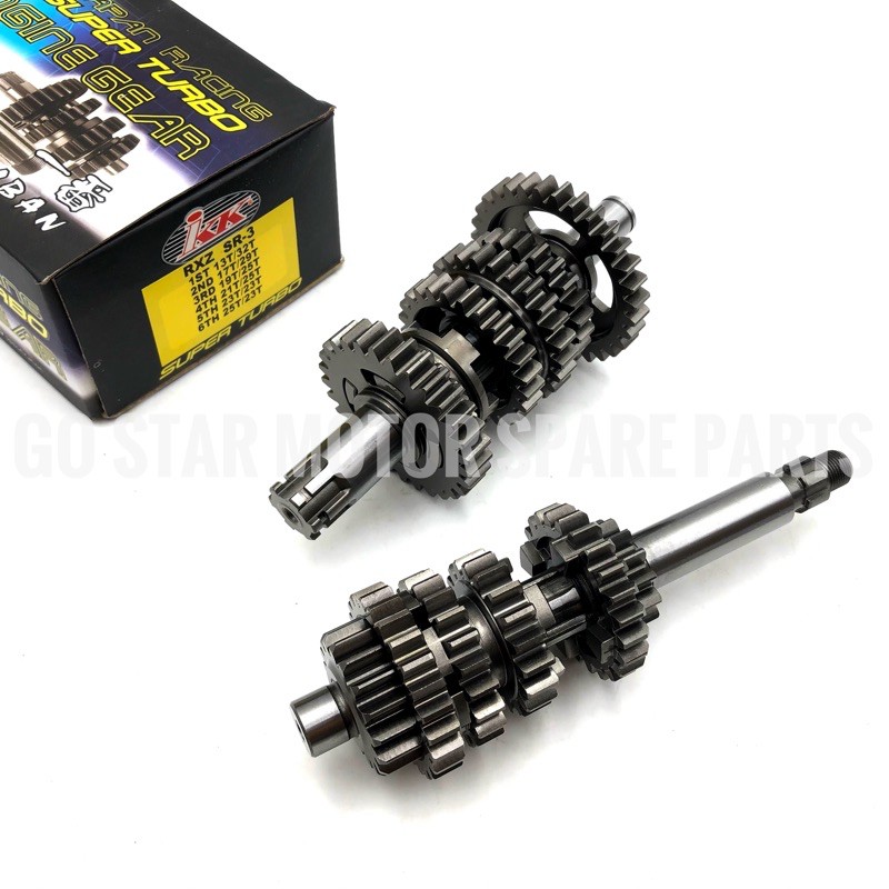 YAMAHA RXZ135 RXZ 135 RACING GEAR SET SR3 GEAR BOX GEARBOX COMPLETE