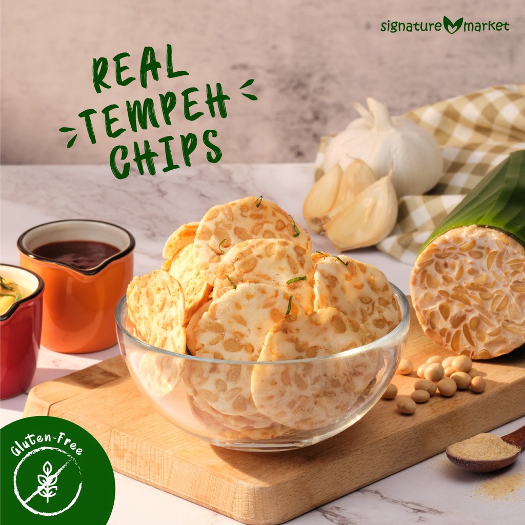 Signature Market Real Tempeh Chips (150g) Shopee Malaysia