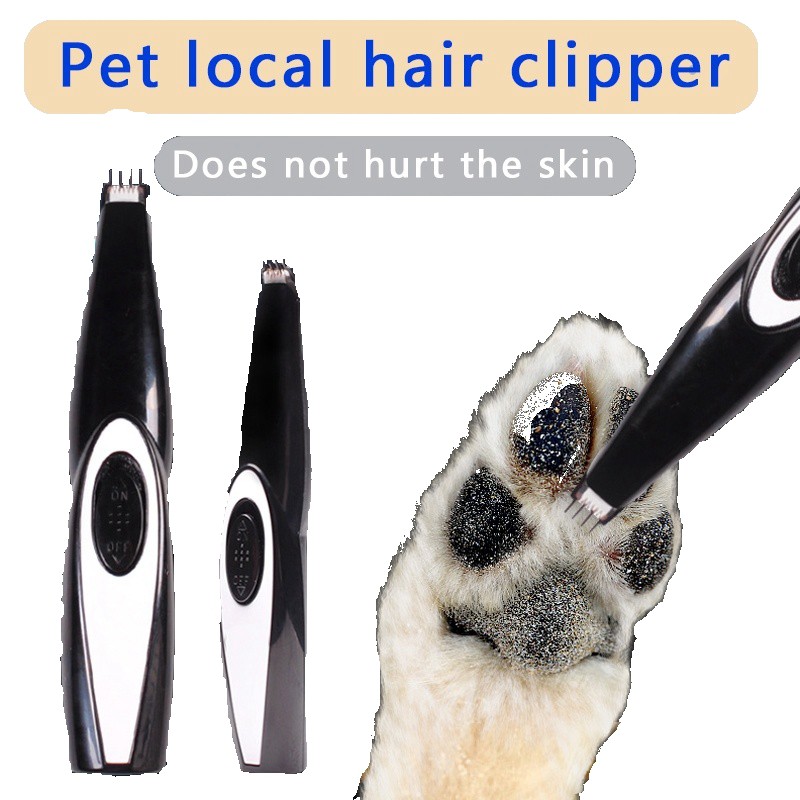 Rechargeable Cat Dog Foot Hair Trimmer Electric Pet Clipper Shaver