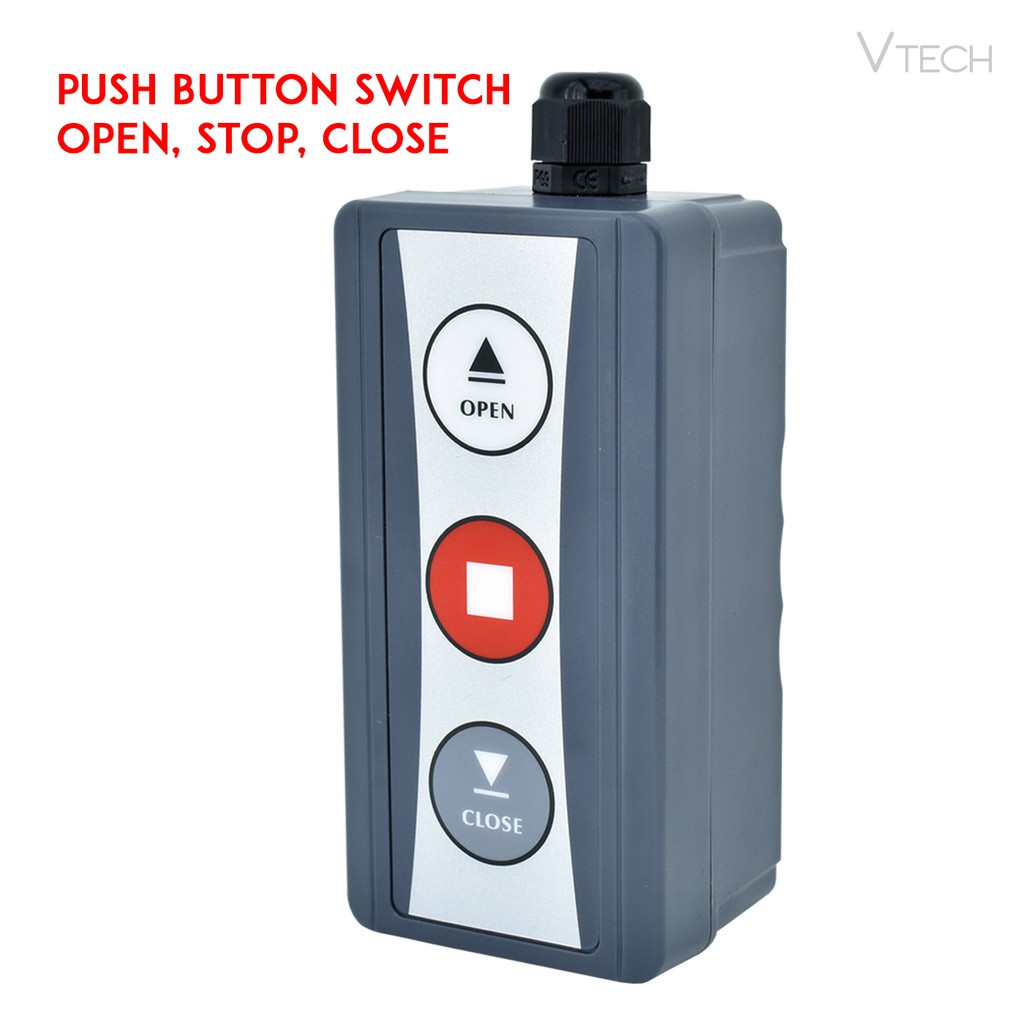 Push Button Heavy Duty Control Switch OPEN,STOP AND CLOSE For Barrier
