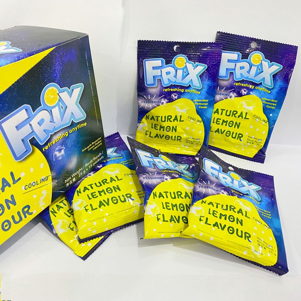 NEW!! FRIX LEMON MINT CANDY Shopee Malaysia