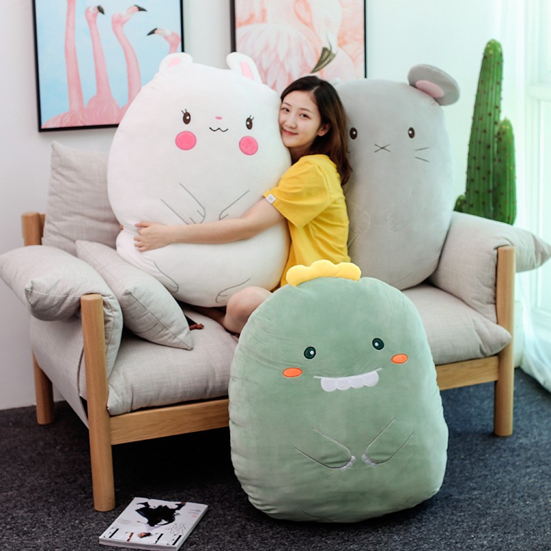 soft stuffed animal pillow