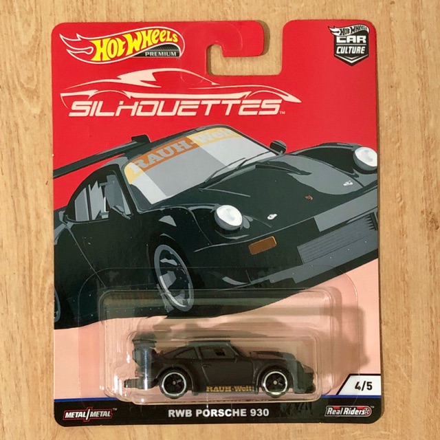 hot wheels silhouette porsche