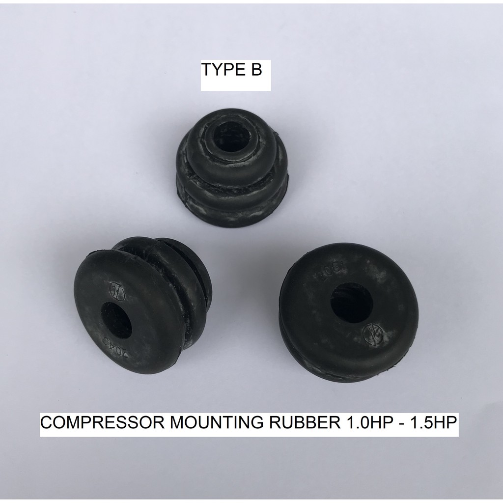 AIRCOND COMPRESSOR MOUNTING MOUNTING RUBBER 1.0HP1.5HP