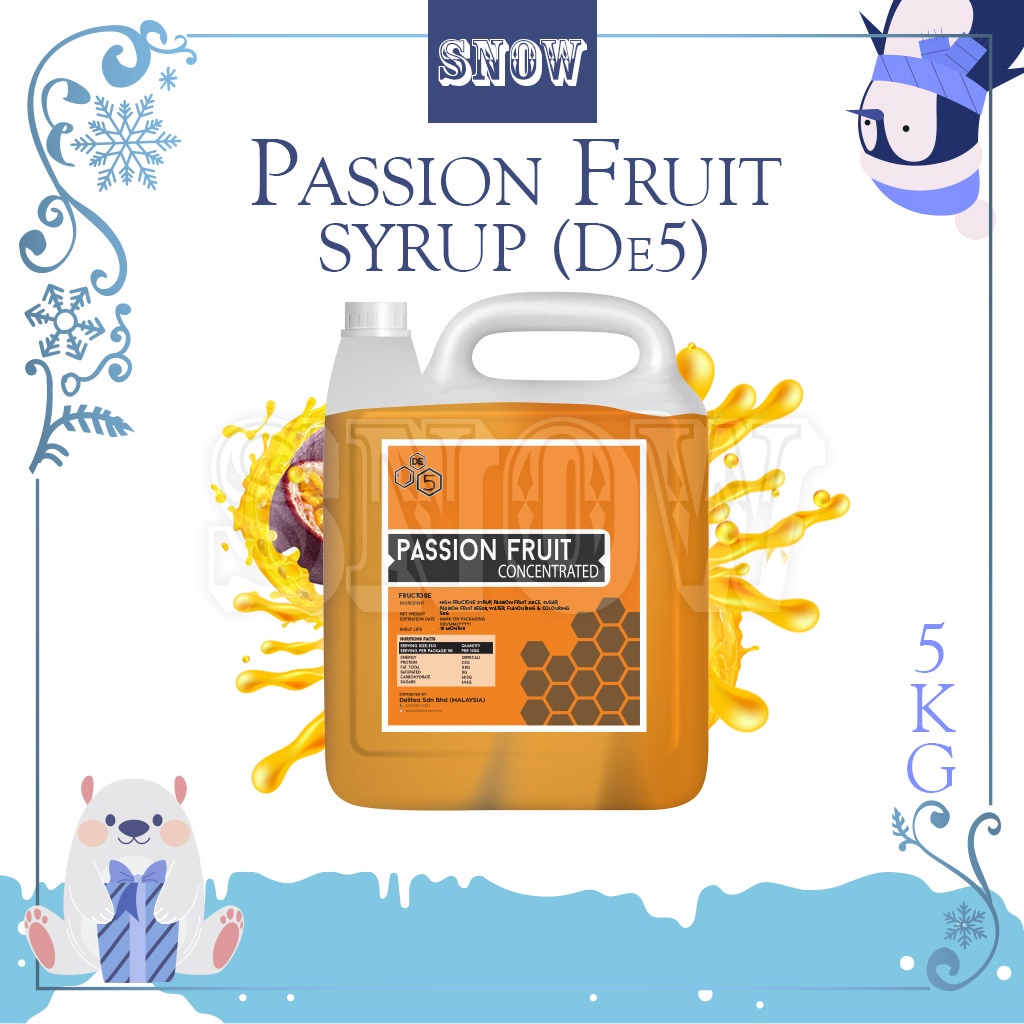Halal Concentrated Passion Fruit Juice 5KG Shopee Malaysia