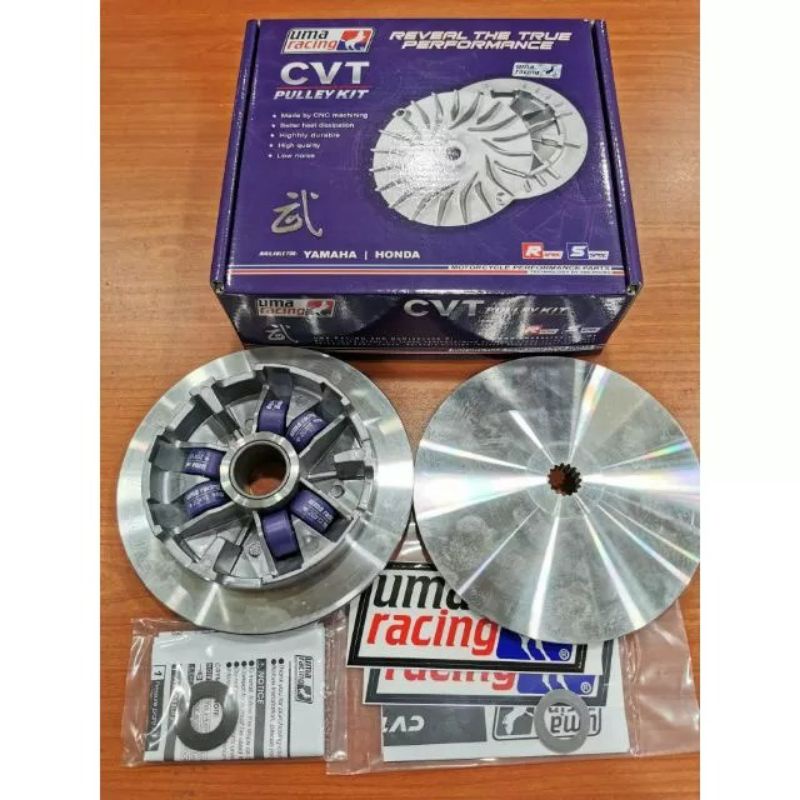 Uma Racing Scooter NEW CVT Pulley Kit Yamaha NVX155 NMAX NVX V1 V2