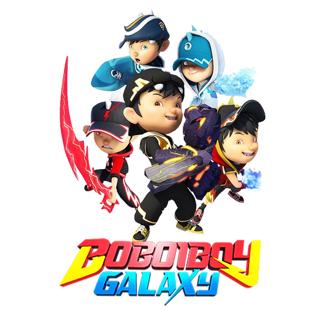 Boboiboy Galaxy 2 Sticker Size 30cm | Shopee Malaysia