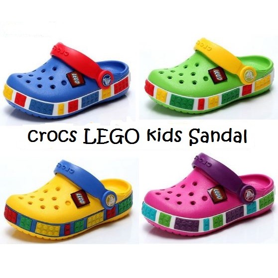 kids lego crocs